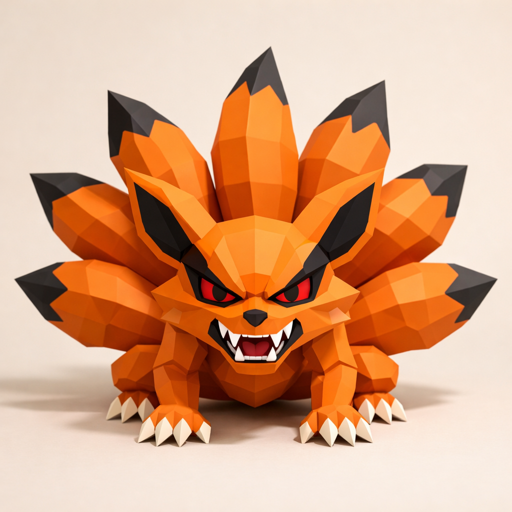 Membuat Karakter 3D Low Polygon