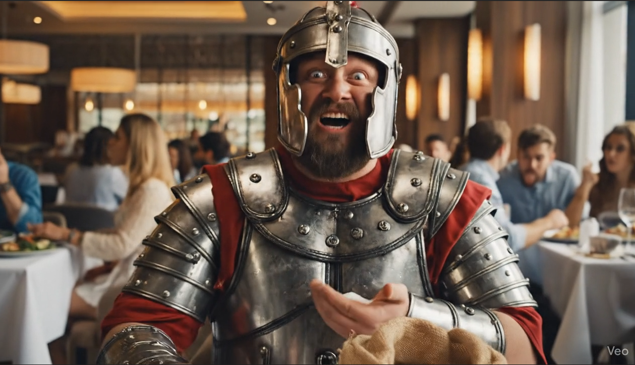 Generate video roman lagi coba garam